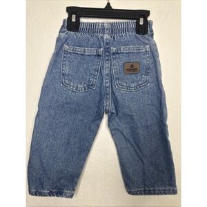 Vintage Baby Wrangler‎ Blue Denim Jeans Size 18M Western Cowboy Costa Rica Made